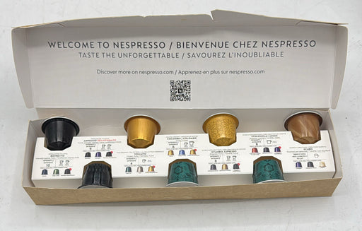 Nespresso Original Capsules Welcome Kit Sampler - 7 Flavors