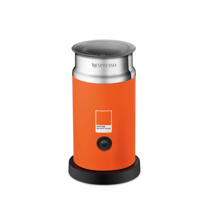 Limited Edition Pantone Orange Nespresso Aeroccino 3 Milk Frother