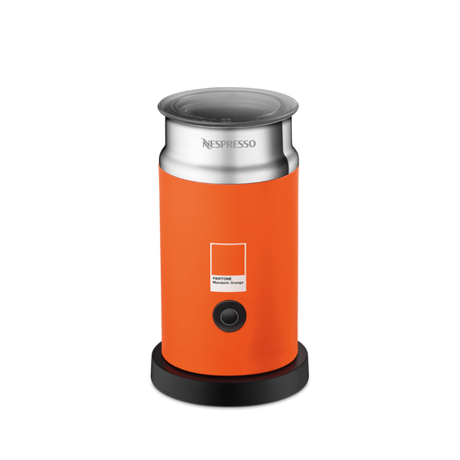 Limited Edition Pantone Orange Nespresso Aeroccino 3 Milk Frother