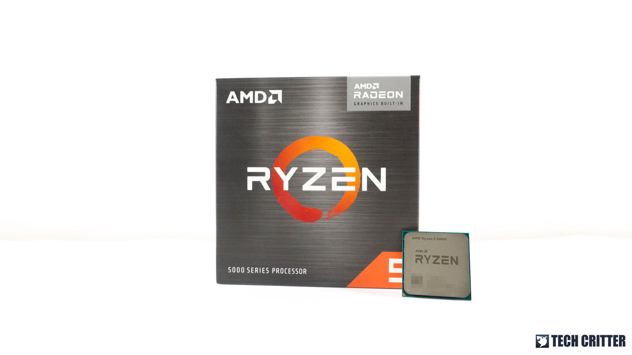 AMD Ryzen 5 5600G 6-Core 12-Thread Unlocked Desktop Processor with Radeon Graphics