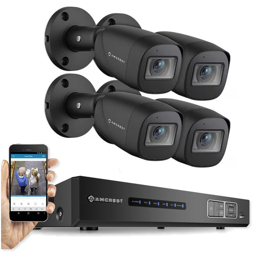 Amcrest 1080P 16CH 2TB Video Security System with 8 Outdoor Cameras AMDV108116-8B-B