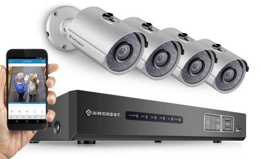 Amcrest HD 1.3-Megapixel (1280 x 960P) 8Ch Network POE Video Security System