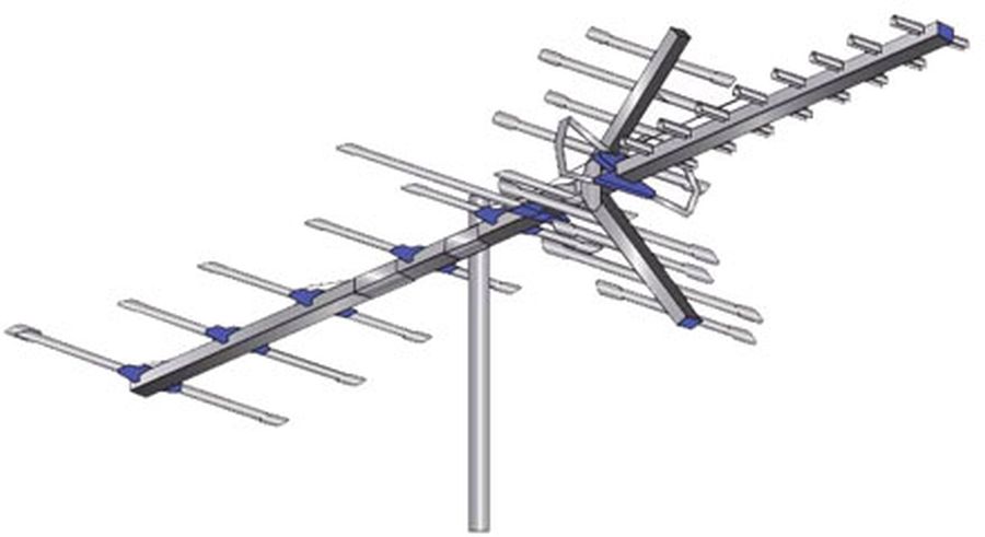 Antennacraft HBU33 85-Inch HDTV VHF-UHF Outdoor Antenna