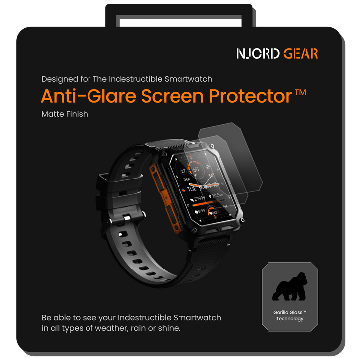 Njord Gear Anti-Glare Screen Protector for APEX Smart Watch