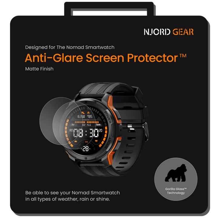 Njord Gear Anti-Glare Screen Protector for Nomad Smart Watch