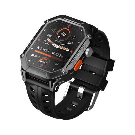 NJORD GEAR The Indestructible Smartwatch APEX 54MM IP69K - Signal Orange