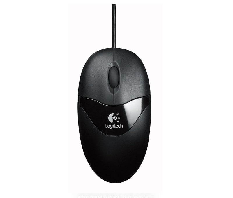 Logitech BlackUSB or PS/2 Wired Optical Mouse