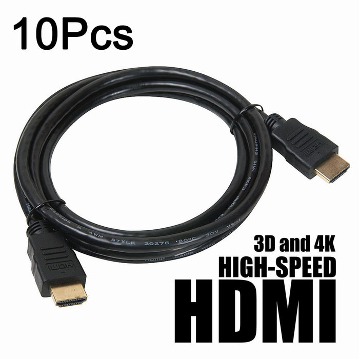 10X Premium 6FT High Speed HDMI Cable