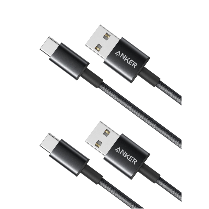 Anker Premium Nylon USB-C to USB-A Cable (3 ft / 6 ft