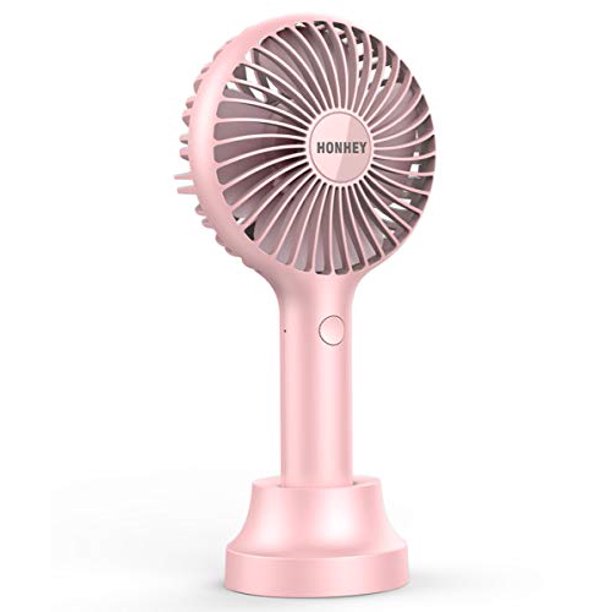 Honhey G3-2400 portable 3 speed USB Mini Fan - Pink