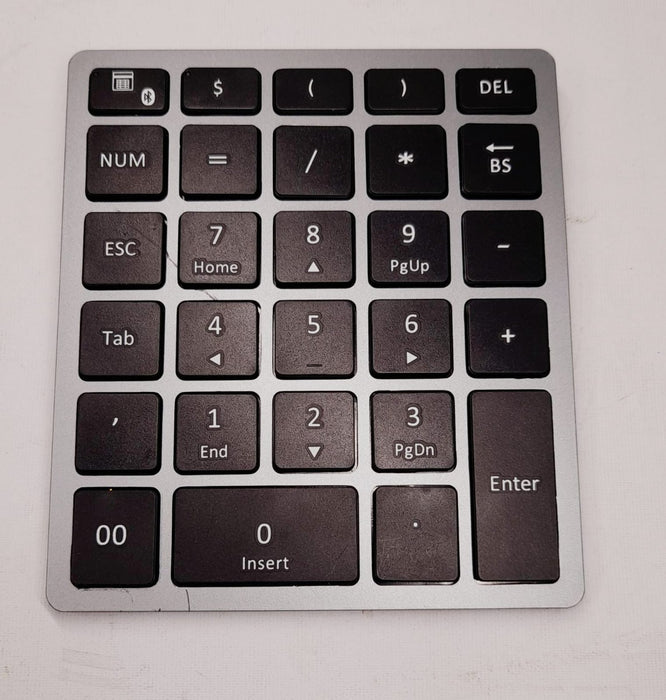 Bluetooth Wireless Numeric Keypad 28 Keys Numpad Digital Keyboard