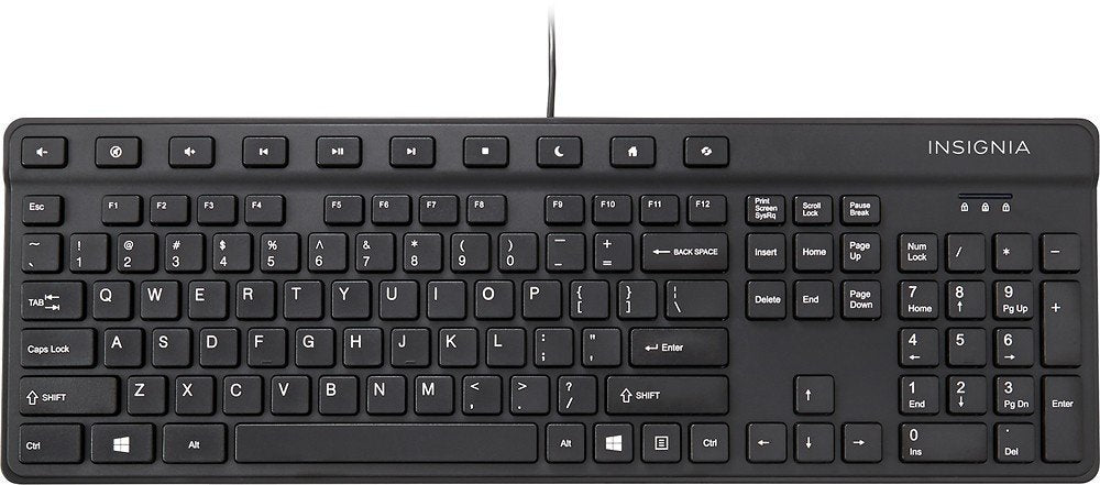 Insignia Wired Keyboard - Black