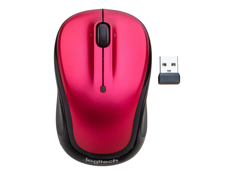 Logitech M325 Wireless Mouse W/ Unifying Receiver - Red