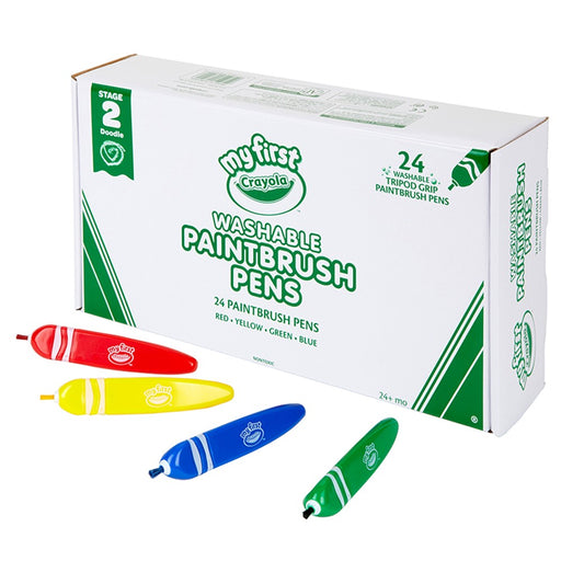 My First Crayola Classpack Tripod Paintbrush Pens