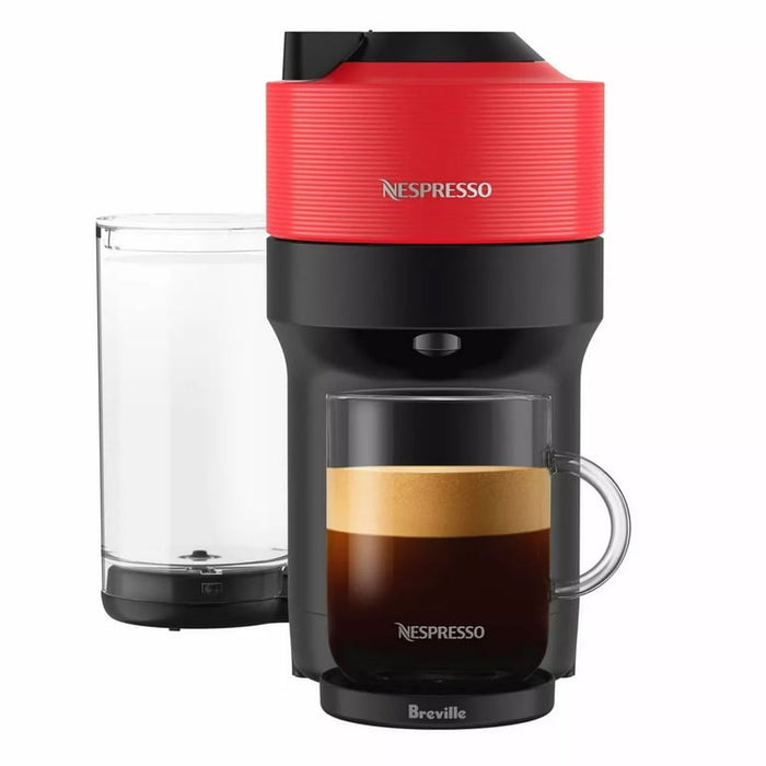 Nespresso Vertuo Pop+ Combination Espresso and Coffee Maker - Red