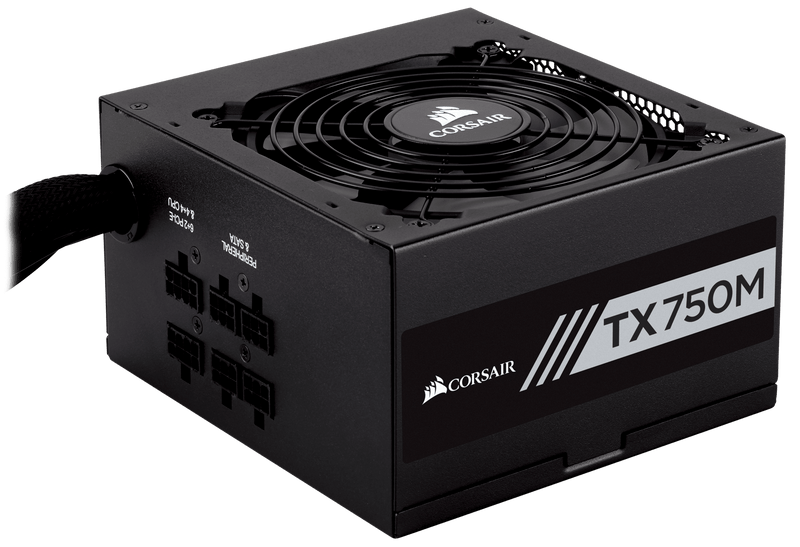 Corsair TX-M Series TX750M 750 Watt 80 Plus Gold Certified PSU