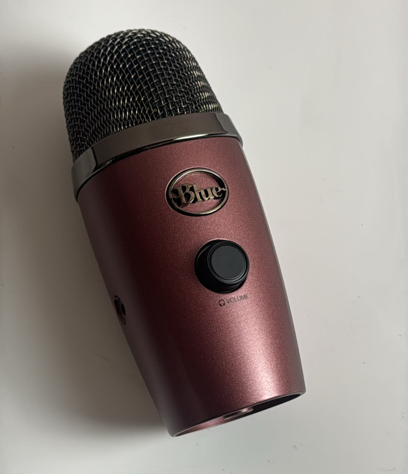 Blue Yeti Nano Premium USB Microphone for PC & Mac Computers - Red Onyx
