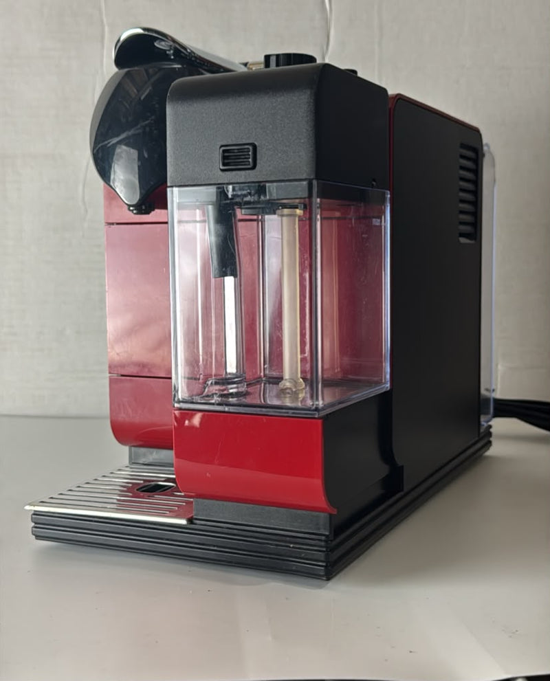 Nespresso Lattissima Touch Espresso Machine with Milk Frother - Red