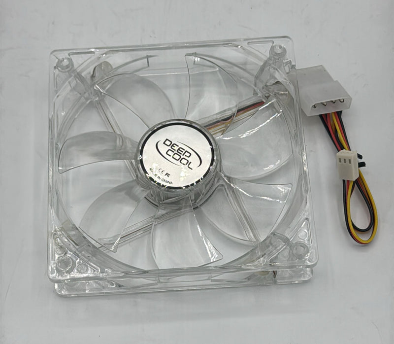 DeepCool | XF80MM | High-Quality Blue LED Case Fan With Low RPM