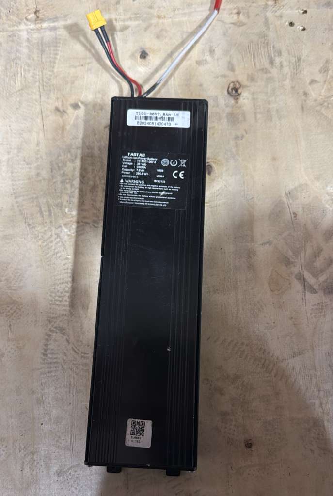GoTrax Lithium-Ion Power Battery TT-101 - 36V 7.8AH