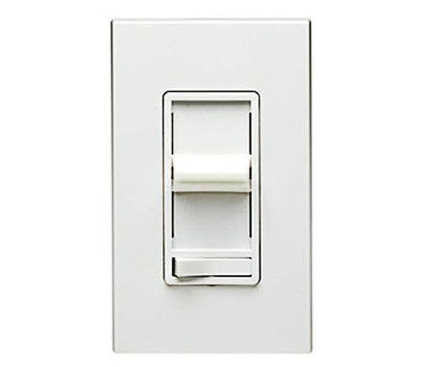Leviton LEV-6674 CFL/LED or Incandescent Dimmer Switch - Single Pole/3-Way w/Wallplate