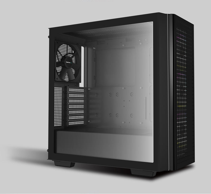 Armoury CG540 Airflow ATX Case with 750W Gold Power Supply 4 x 120mm ARGB Case Fans - Black