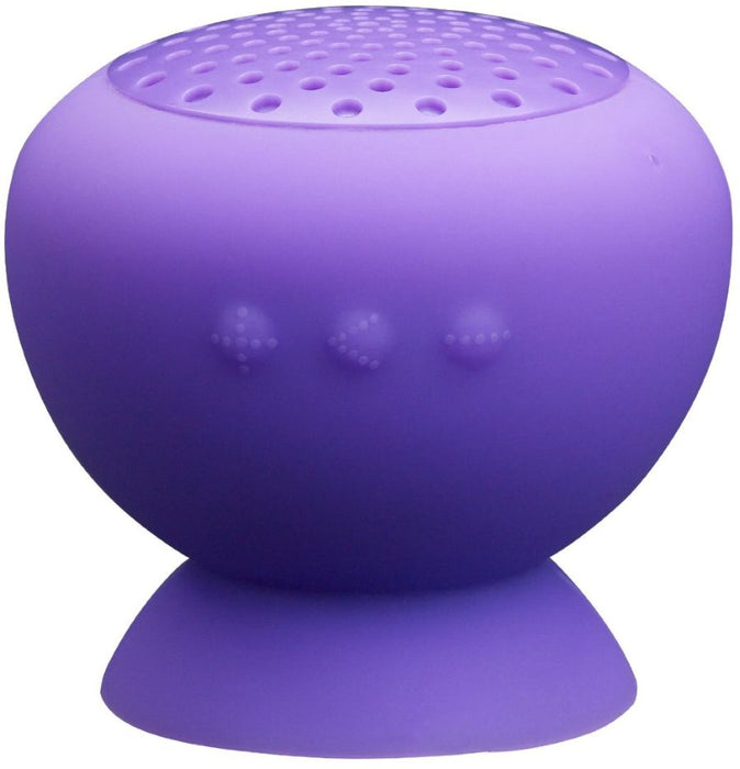Digix BT-100 miniBoom Portable Bluetooth Speaker with Built-In Microphone - Purple