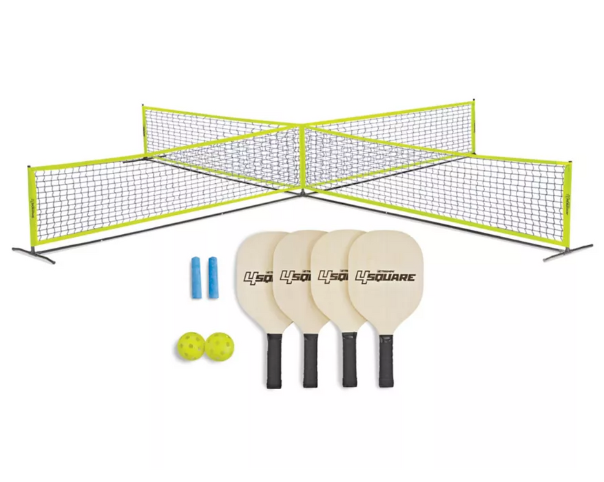 Triumph Sports 4 Square Pickleball Game Set