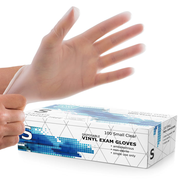 Dre Health Disposable Vinyl Gloves (S) 1000 Pack - DRECVGXC11-S