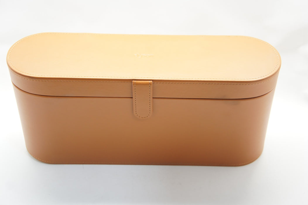Dyson Super Sonic Hair Dryer Hard Leather Case - Tan