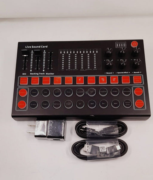 Sound Card Microphone Sound Mixer Sound Card Audio Mixing Console Amplifier
