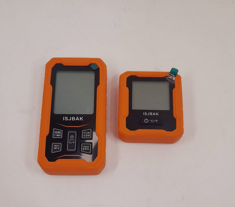 ISJBAK Wireless Meat Thermometer- Grill Thermometer for BBQ Smoker Oven