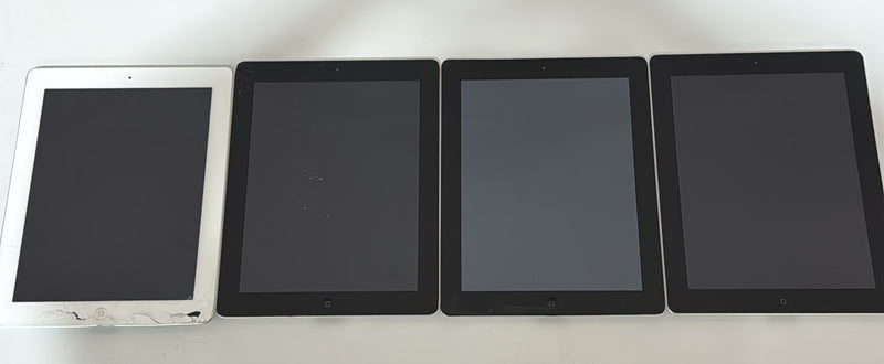 Lot of 4 - Apple iPad 3rd Generation A1416 16GB - DEFECTIVE