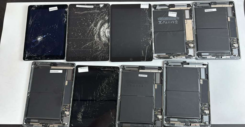 Lot of 9  - Mix iPad Models - 4x A2197