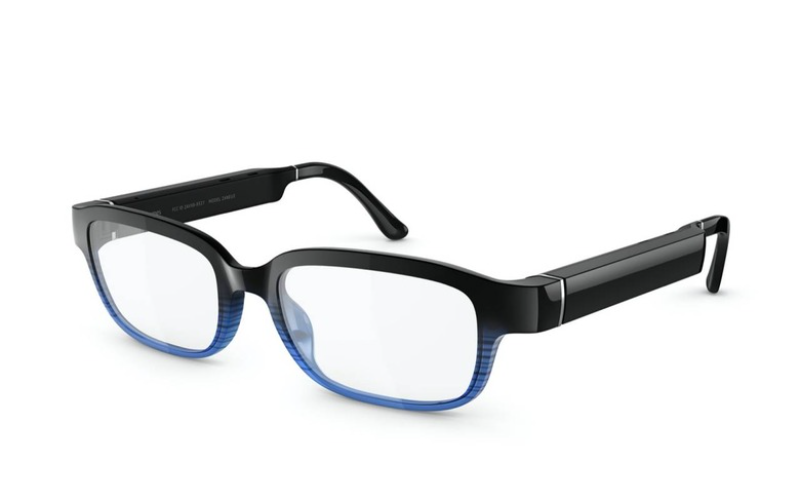 Echo Frames (2nd Gen) Smart Glasses with open-ear Audio and Alexa - Horizon Blue