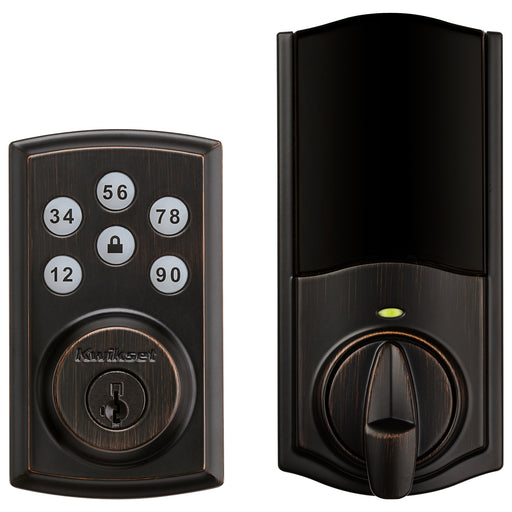 Kwikset 888 Smart Lock Touchpad Electronic Deadbolt Door Lock - Venetian Bronze