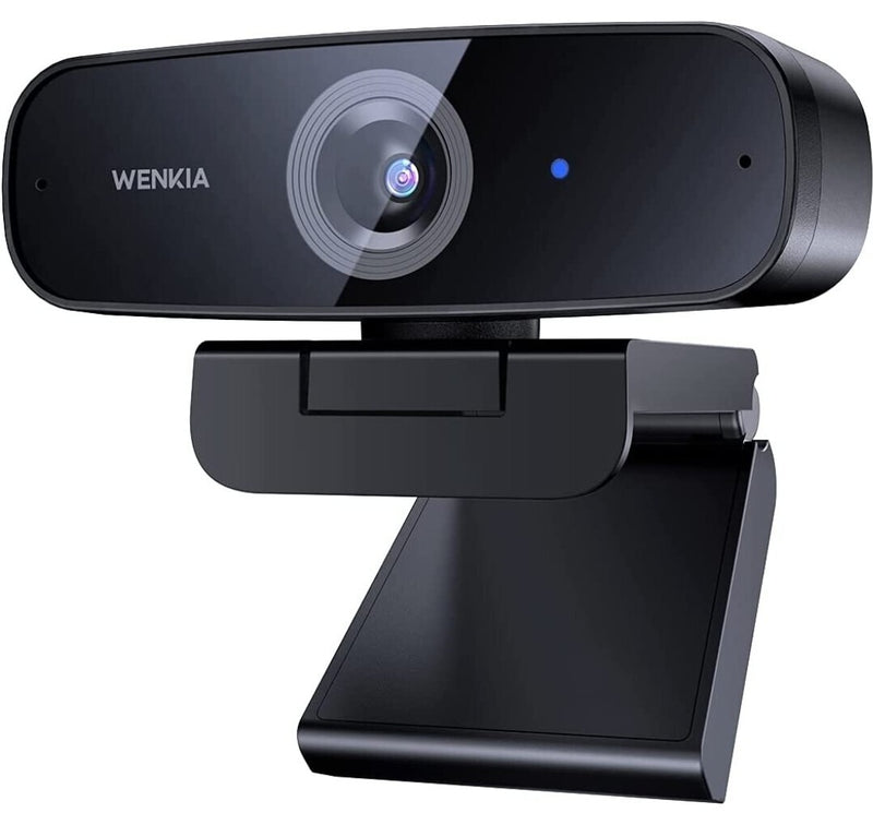 WENKIA Webcam with Microphone Full HD 1080P USB Desktop Web Computer Camera