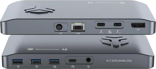 Yottamaster Thunderbolt 3 Dock with Dual M.2 Slot-2800MB/s