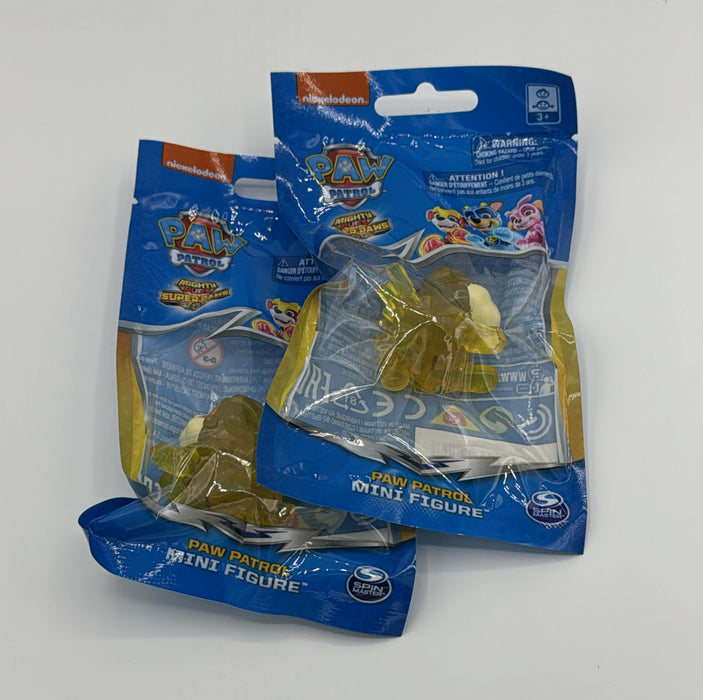 Nickelodeon Spin Master Mini figure Paw Patrol - 2 Pack - Yellow