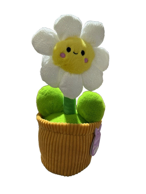 Play Right Smiling Sunflower Flower Pot 11.5” Plush Toy