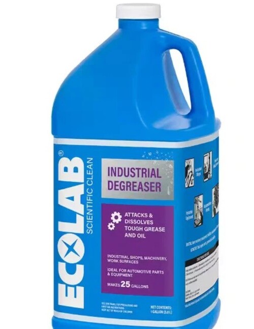 ECOLAB 1 Gal. Professional Strength Industrial Degreaser - 1 Pack