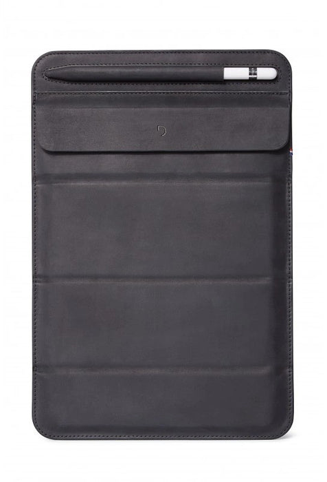 DECODED Leather Foldable Sleeve  - iPad 10.5 - Black