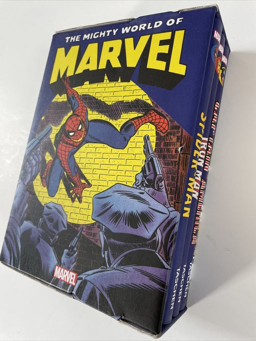 The Mighty World of Marvel-3 Book Box Collection-By Roy Thomas