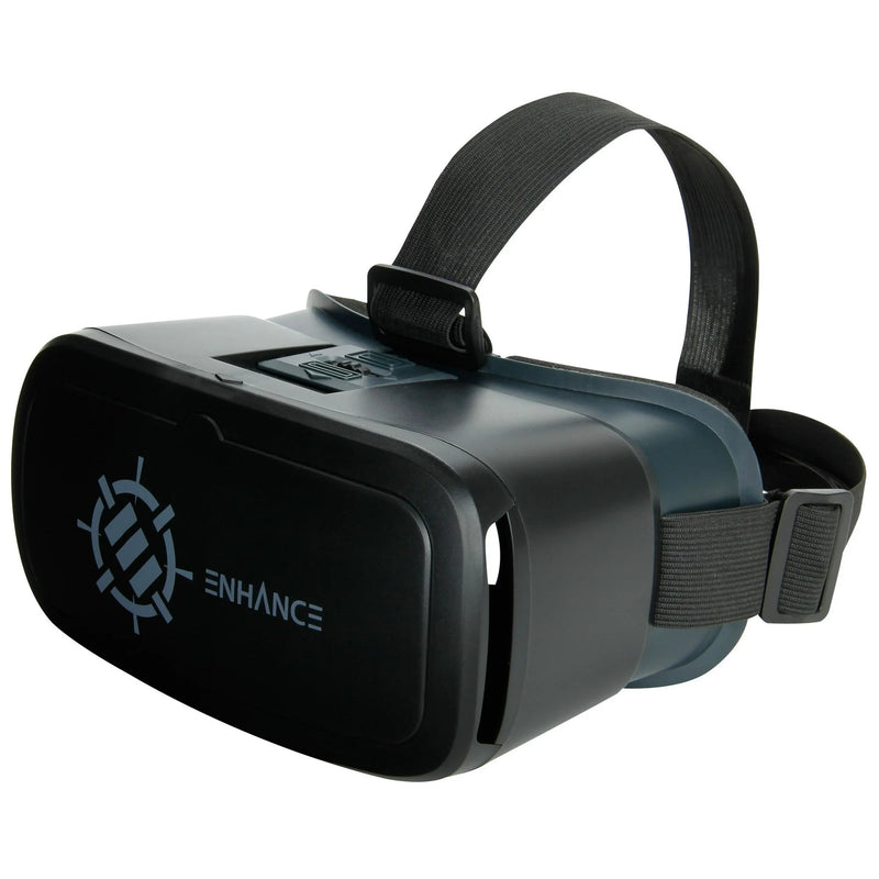 ENHANCE 3D VR Headset with Comfortable Nose-Padding for SmartPhones
