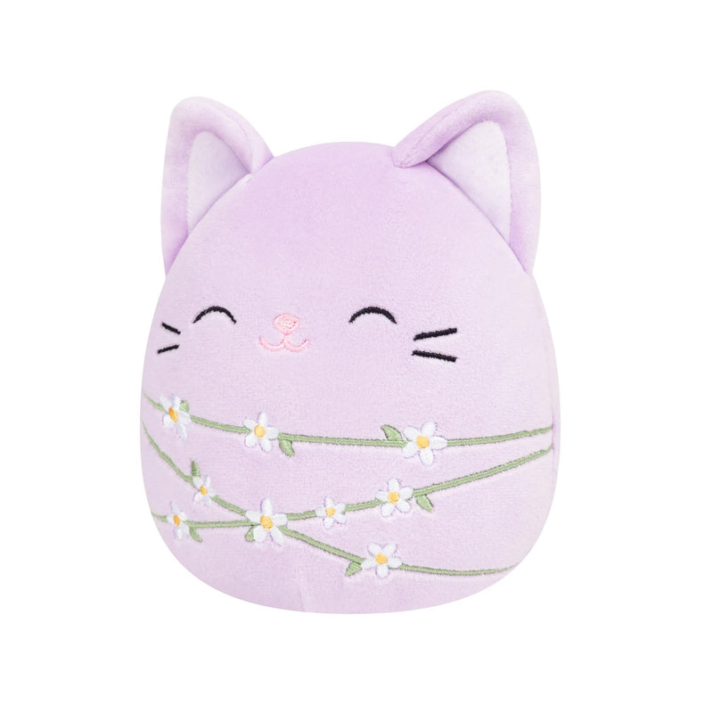 Squishmallow Mak The Cat Lavender Daisy Flower Garland 16"