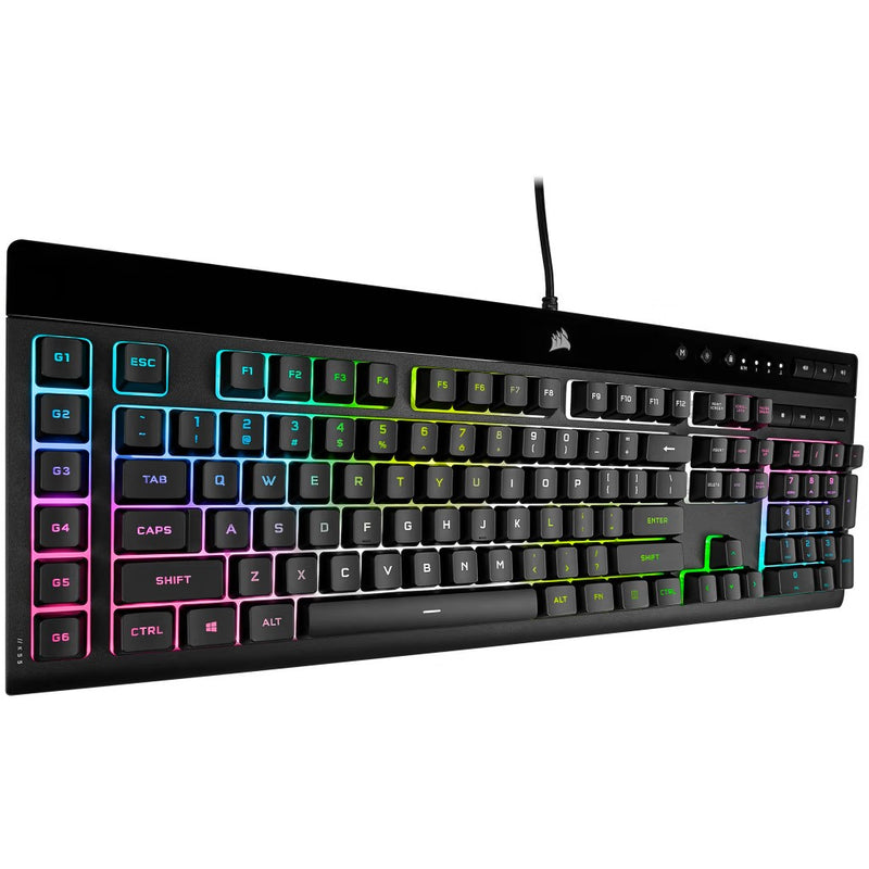 Corsair K55 RGB PRO XT RGB Backlighting - Six Macro Keys with Elgato Stream Deck Software