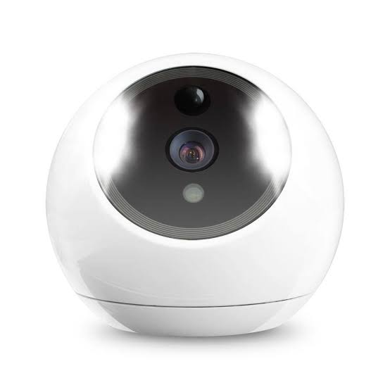 Amaryllo Apollo Biometric Auto-Tracking Indoor Security Camera - White