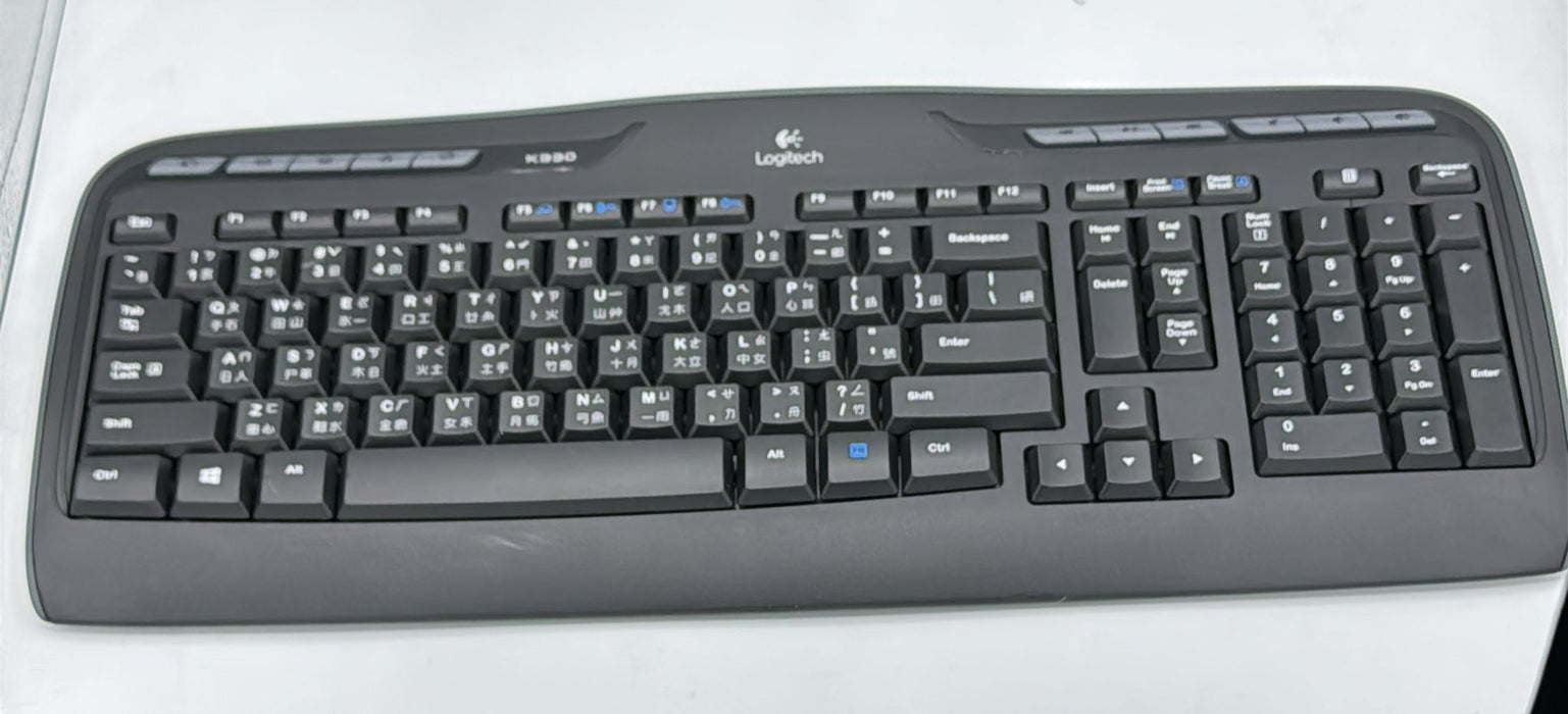 Logitech Logicool K330 Wireless Keyboard ENG/Chinese Layout (NO Receiver)