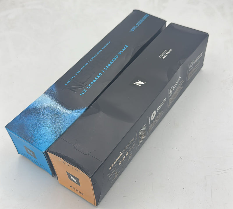 Nespresso Dual Pack Vertuo Melizio and Ice Leggero