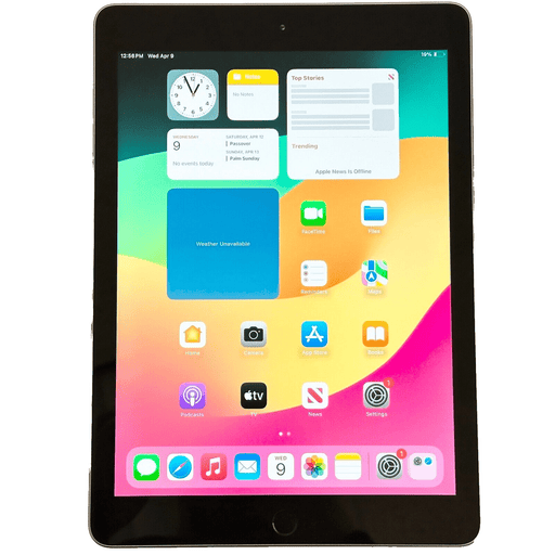 Apple iPad (6th Generation) 9.7-inch 128GB Wi-Fi Only A1893 - Space Gray